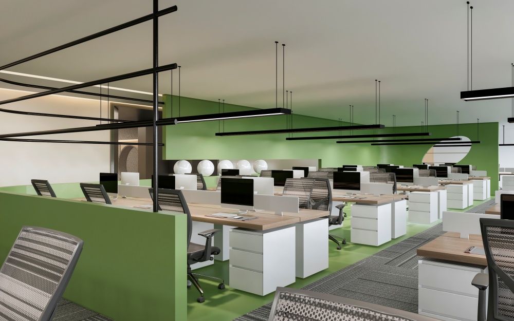 诺仕科技办公空间装修设计